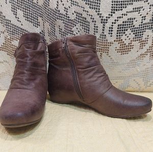 BareTraps Lined Slouch Ankle Boots